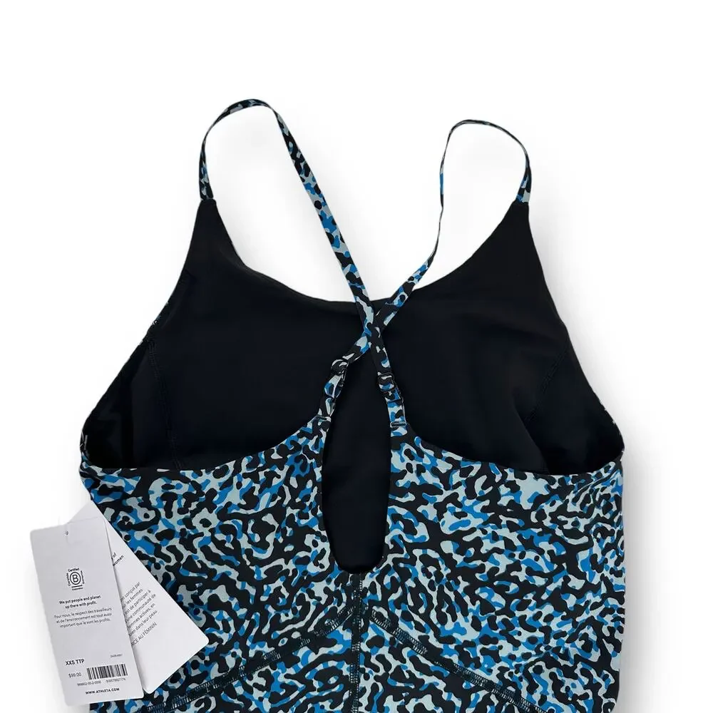 Athleta Infinity Dress Womens Size XXS Built In Shorts Camo Print
